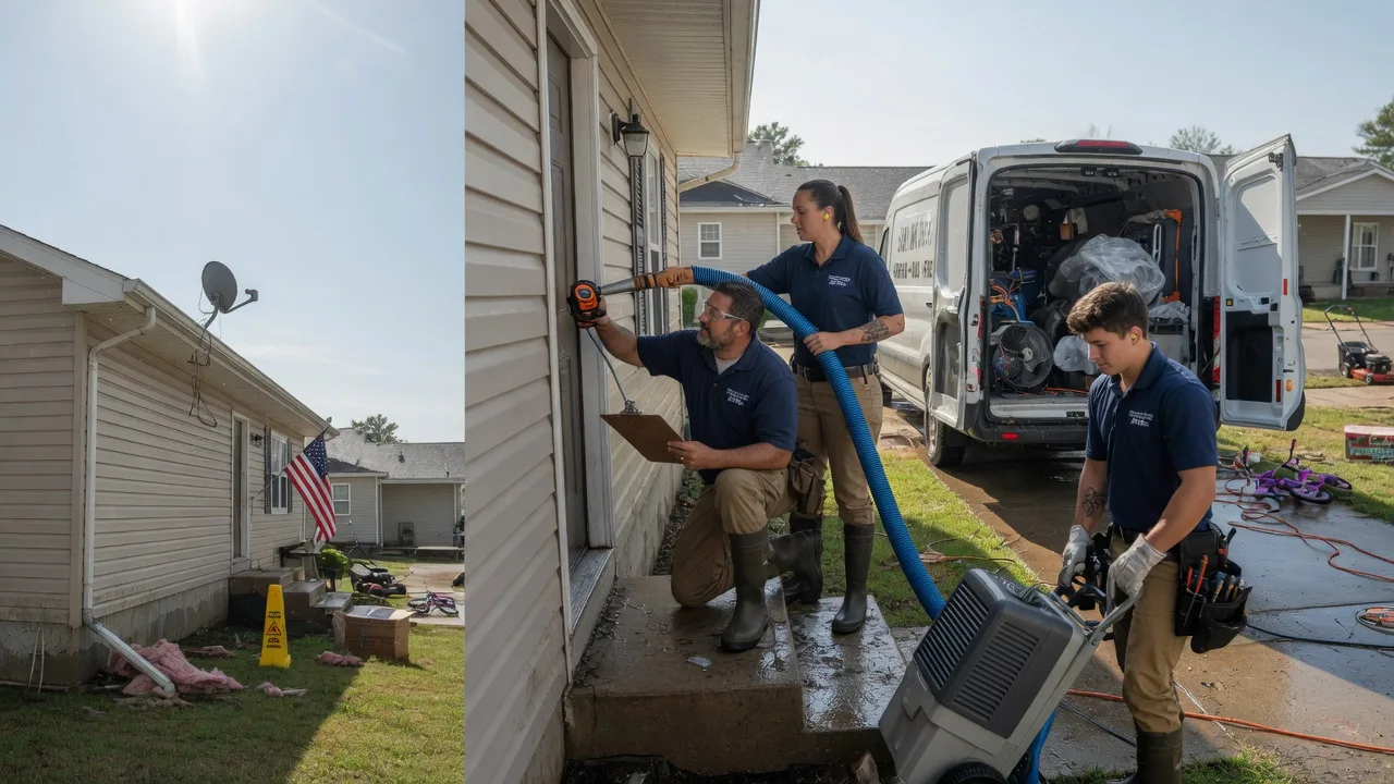 Ceiling Water Damage Restoration in Dobson, NC near me